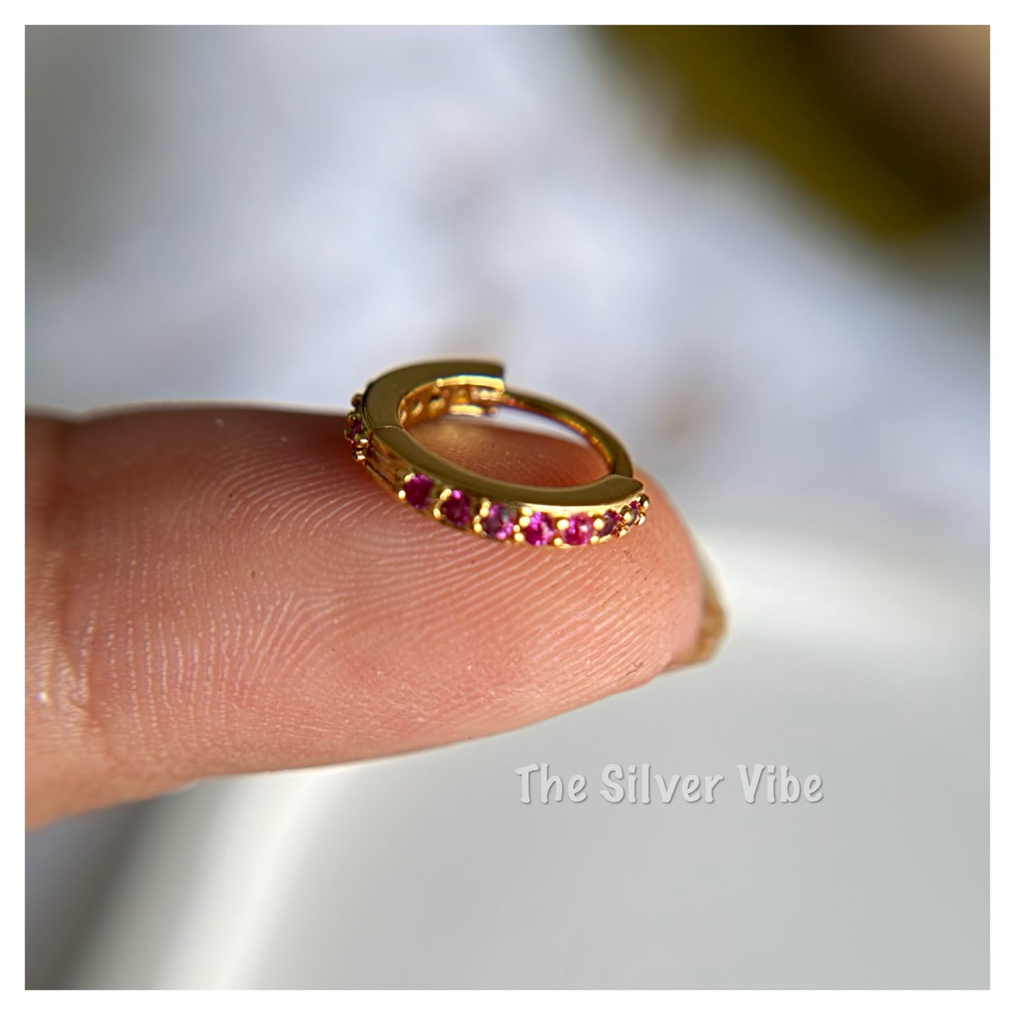 Eterna Nose ring | Stainless steel | 18K Gold plated | Non Tarnish | Pre - booking