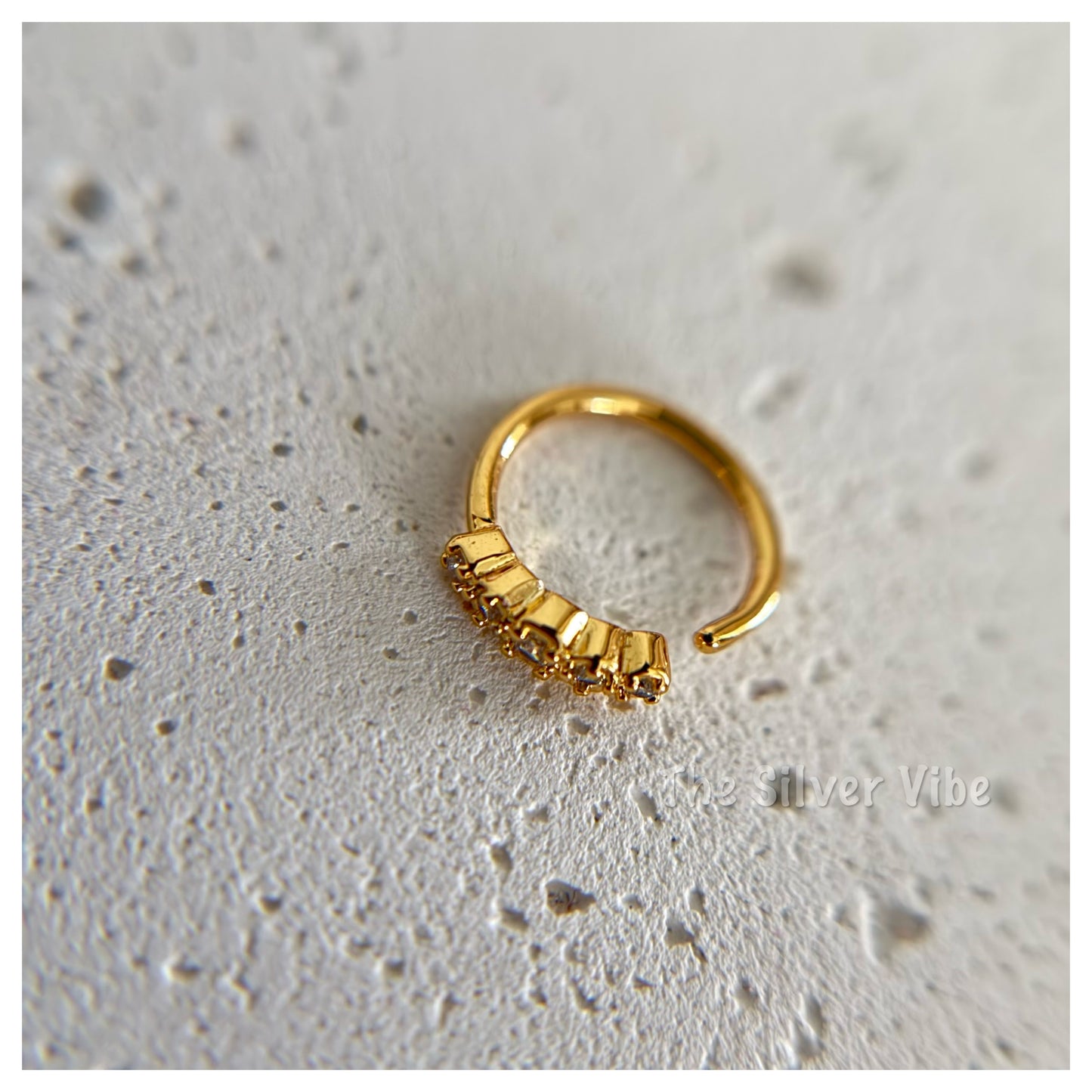 Glowbound Nosering -Antitarnish size adjustable ring