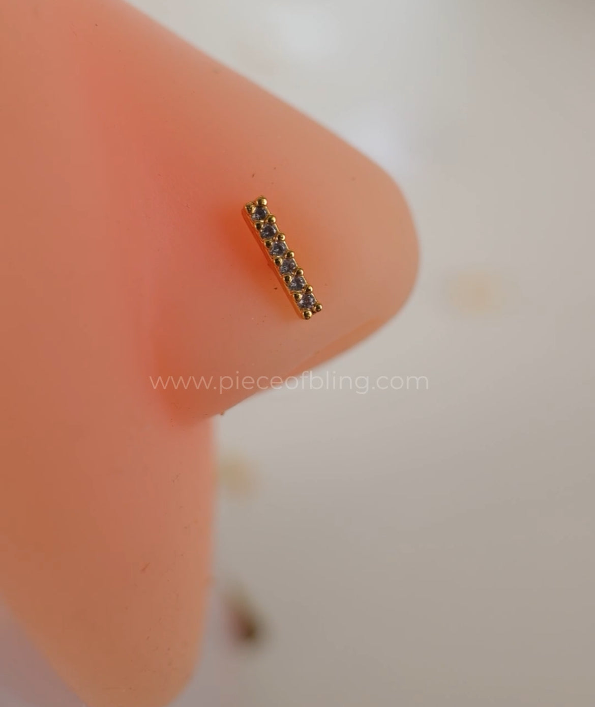 Gold plated stud (long lasting)