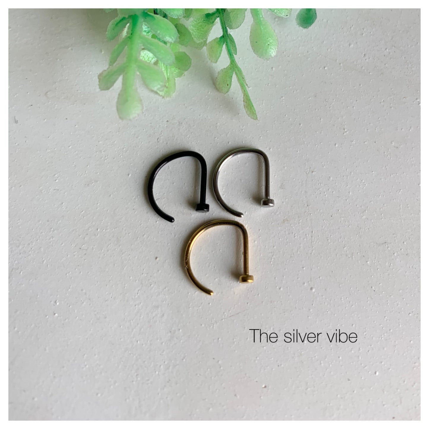 Non - Piercing Fake Nose Ring