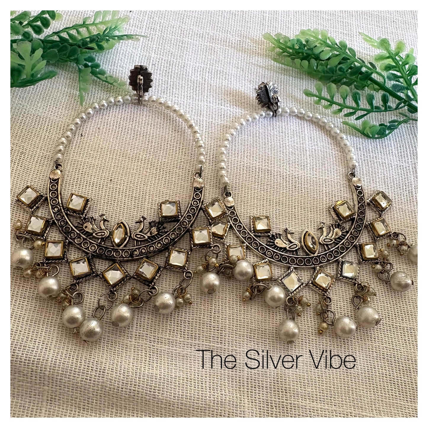 Pearl Chandbali Earrings TSV700