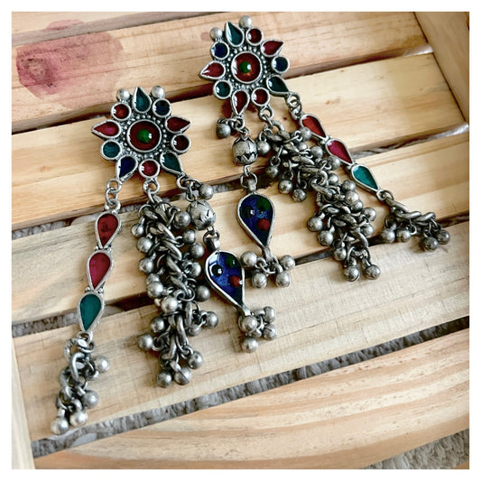Afghani Long earrings TSV902