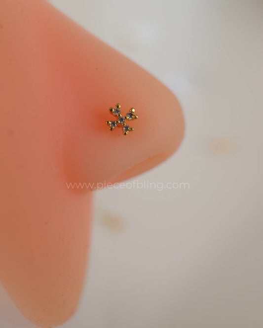 Gold plated stud (long lasting)