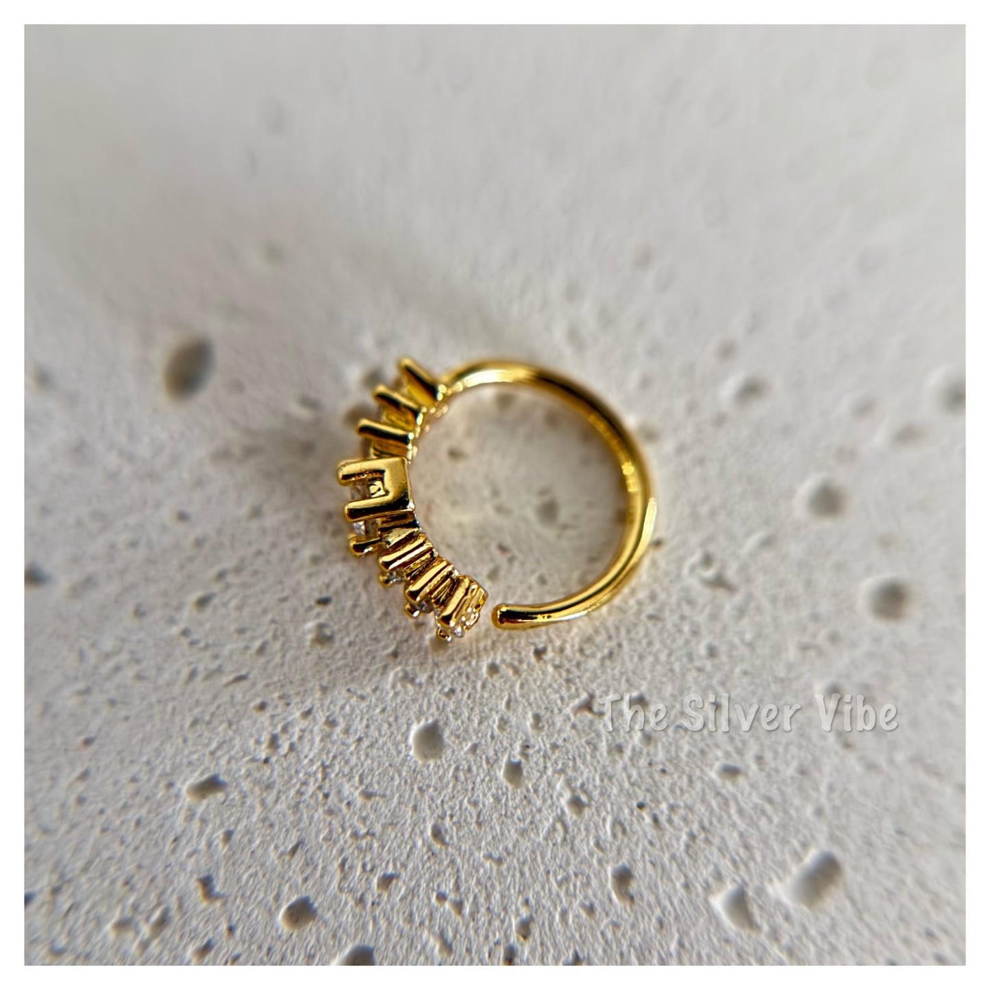 Glowbound Nosering -Antitarnish size adjustable ring