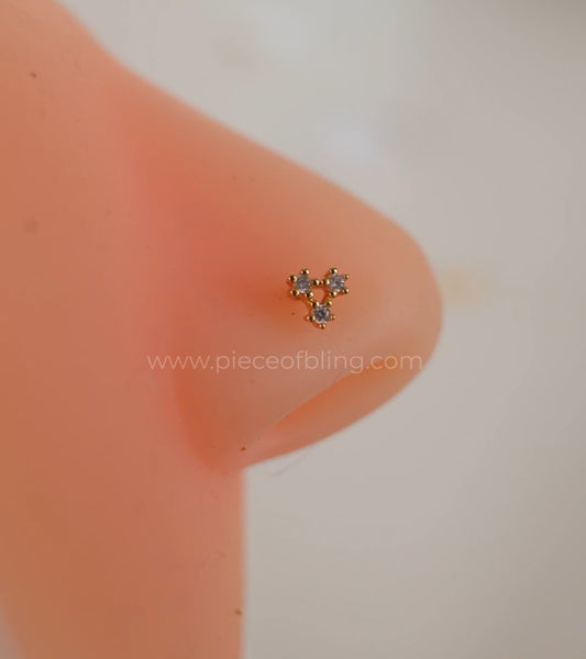 Gold plated stud (long lasting)