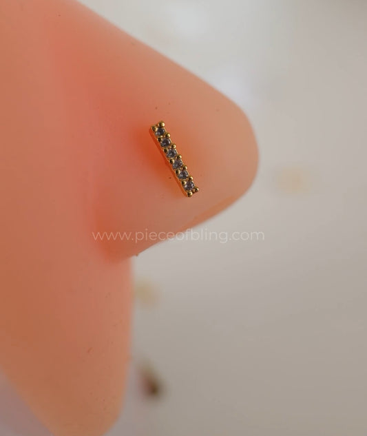 Gold plated stud (long lasting)