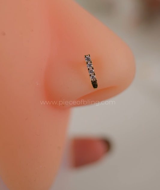 Gold plated stud (long lasting)