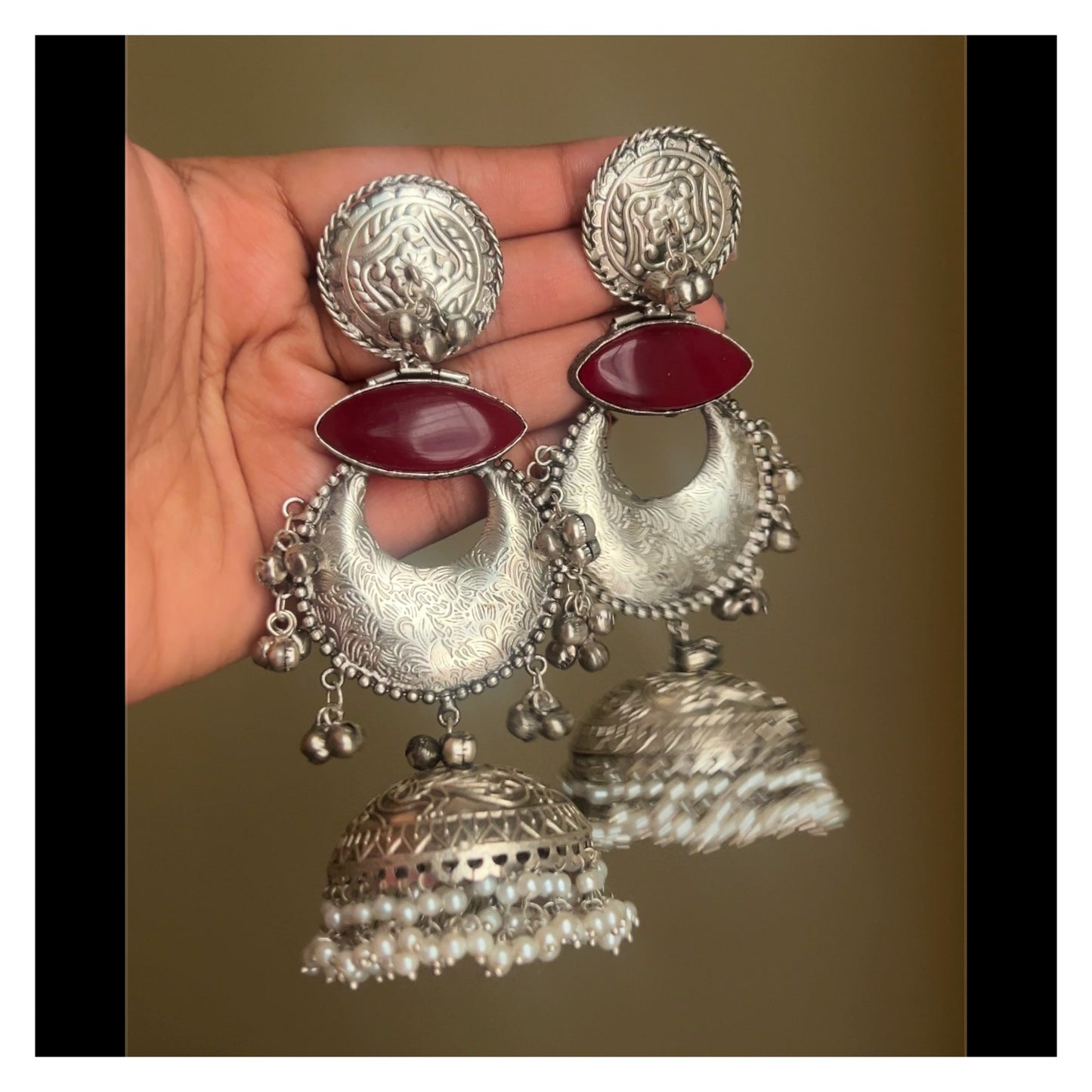 Premium long jumka