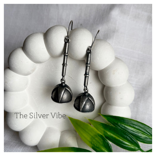 Black Polished Hook Jhumkha TSV1005