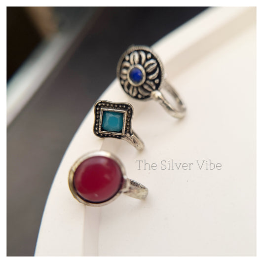 ISHA – Press-On Stone Nosepins