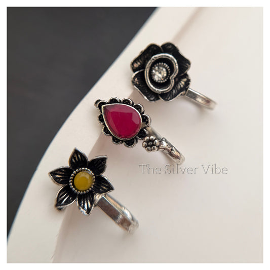 SAANVI – Press On Nosepins