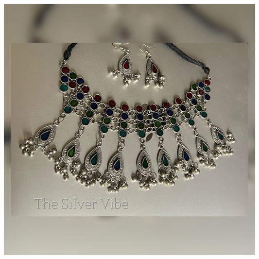 Afghani choker set TSV949