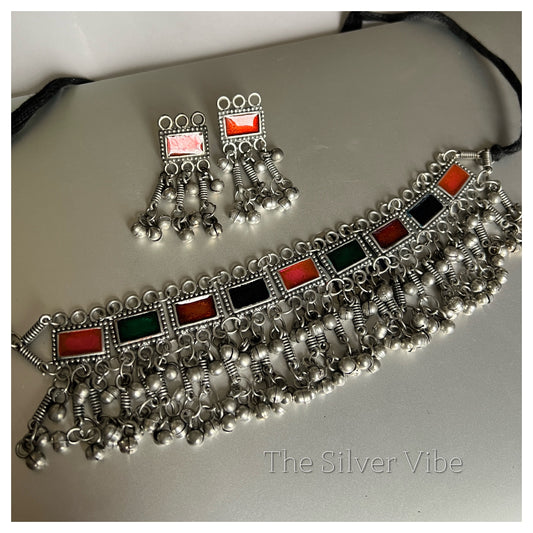 Afghani choker set TSV949