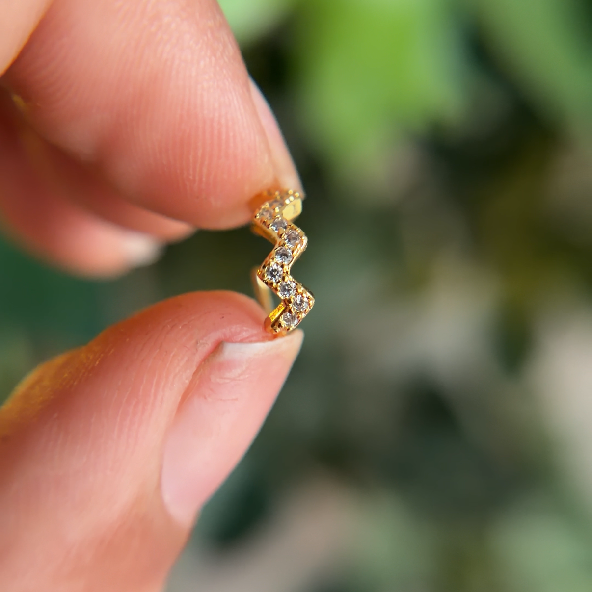 Glowbound Nosering -Antitarnish size adjustable ring