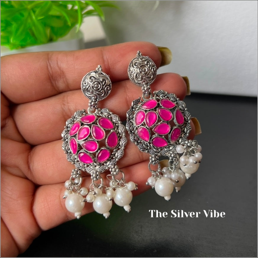 Rose stone earrings TSV953