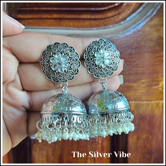 Silver beads jumkaTSV984