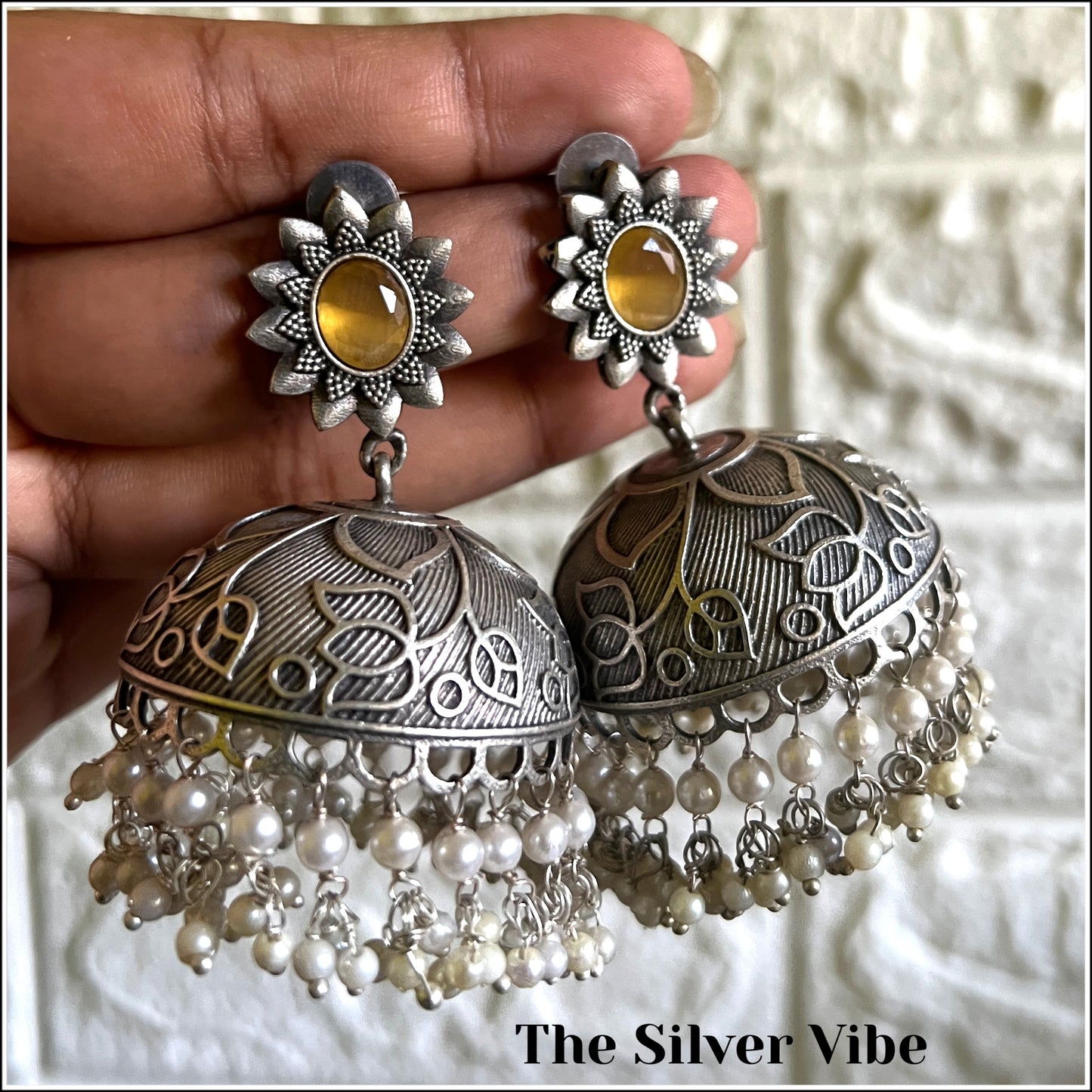 Silver replica jumka TSV818