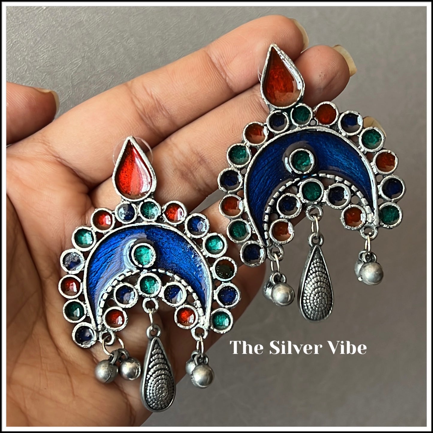 Afghani premium earrings TSV946