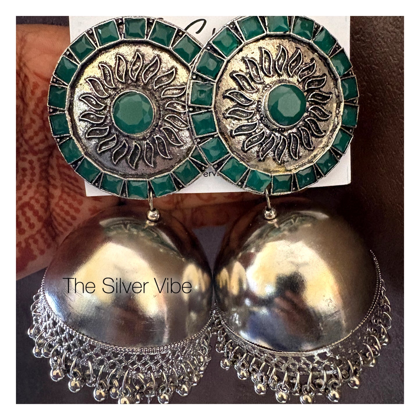 Emerald Sun Jhumka TSV694