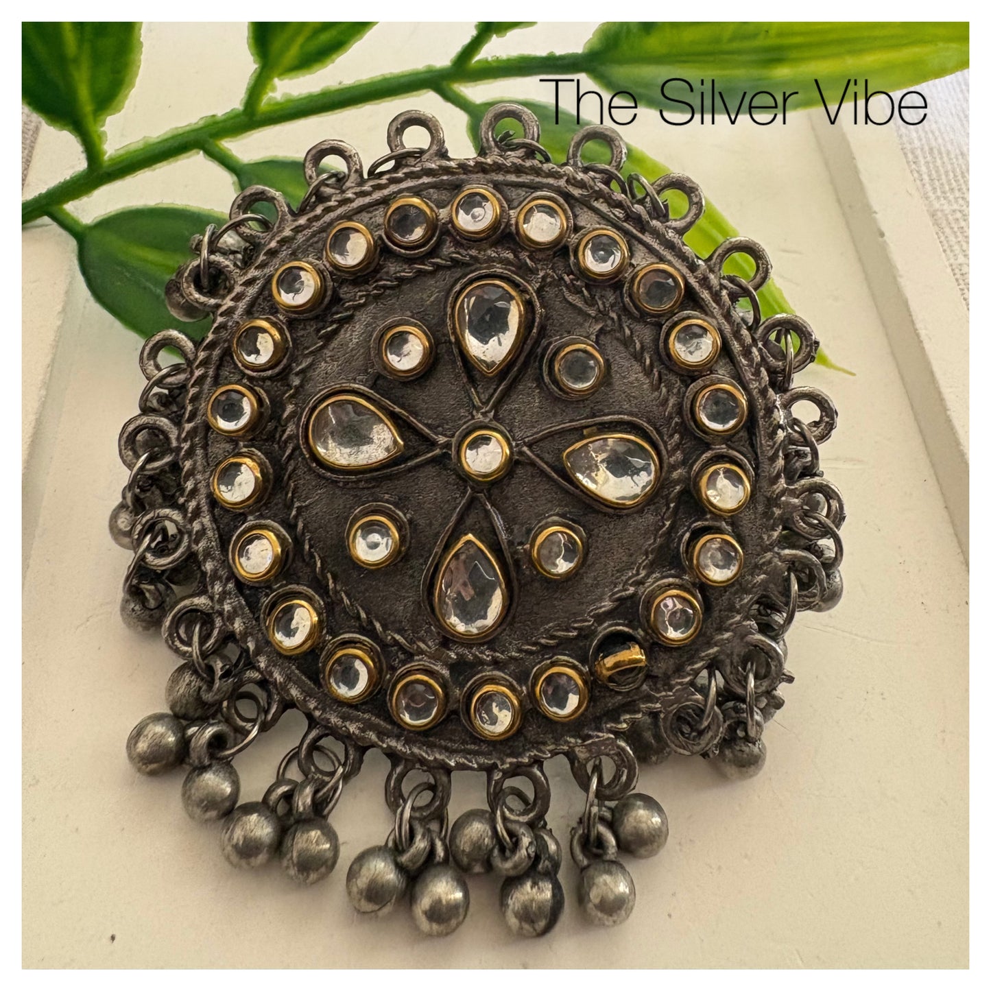 Kundan Statement Ring TSV657
